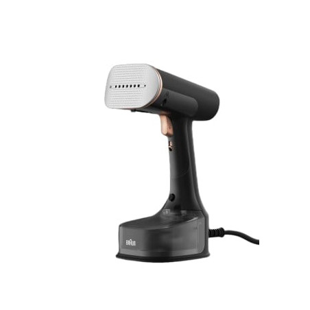 stiratrice verticale braun gs7077bk vapore 1600w nero/rame [0x13810102]