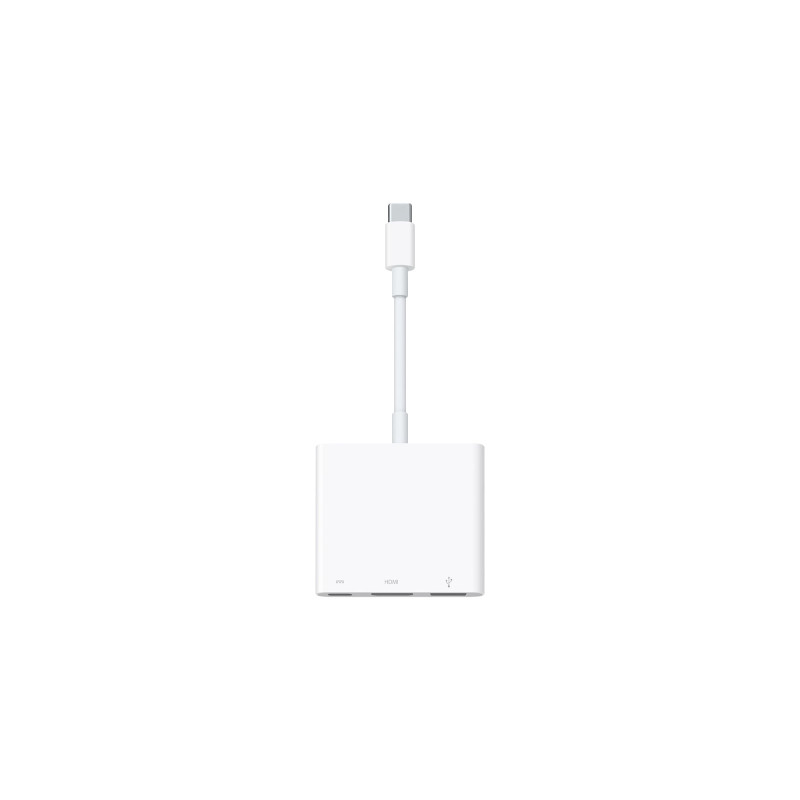 adattatore multiporta apple mw5m3zm/a av digitale usb-c/hdmi/lightning