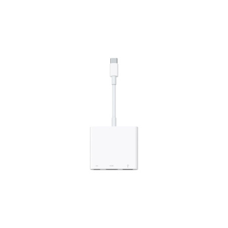 adattatore multiporta apple mw5m3zm/a av digitale usb-c/hdmi/lightning