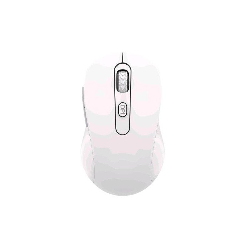 mouse adj evo pure usb/ottico 1000dpi 6 tasti bianco