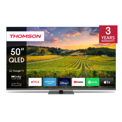 tv led 50" thomson 50qg5c14 4k uhd 3840x2160p smart tv classe