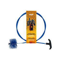 Scovolo spazzolificio aiello per tubi pellet in in nylon tondo mm