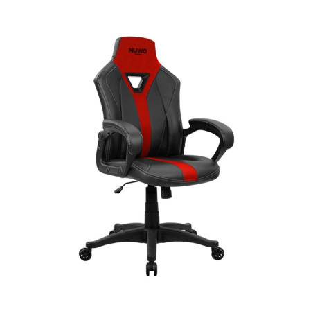 sedia gaming nuwo skin one rosso/nero