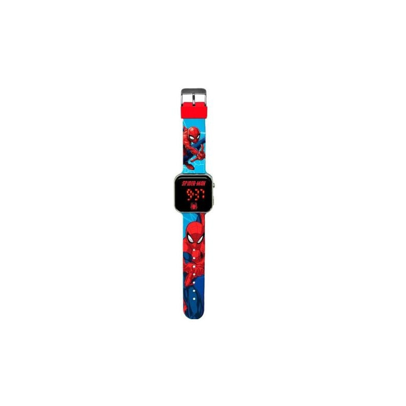 orologio led marvel ds import spd4987 spiderman unisex multicolore