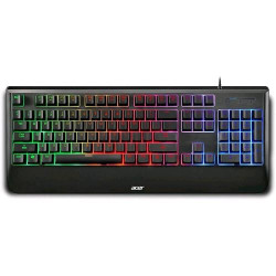 tastiera gaming acer meccanica cablato 457x188x31.8mm nero [cosma-gk1300]