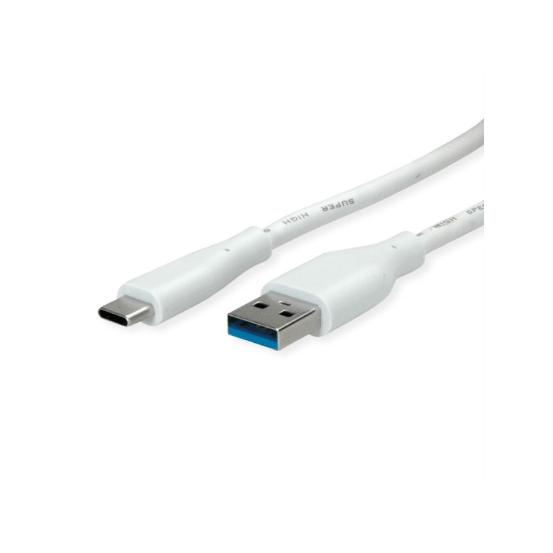 cavo usb value usb 3.2 a-c 2m bianco [11.99.9035]