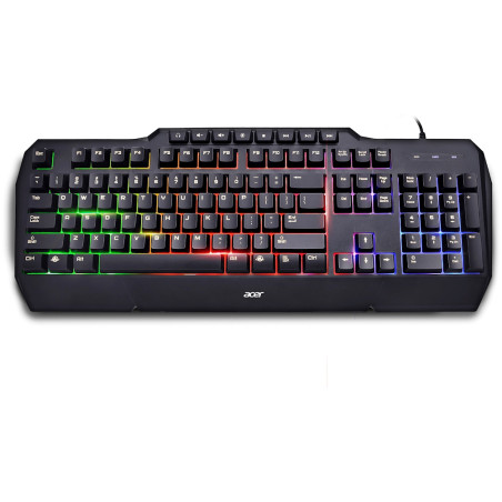 tastiera gaming acer meccanica cablato qwerty nero [stellar-gk1600]