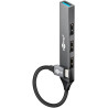 hub usb goobay slim 74457 usb 3.2 gen1 4 porte da usb-c ad usb-a