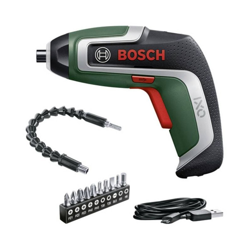 avvitatore bosch ixo 7 flexi set a batteria 3.6v-2.0ah verde/nero