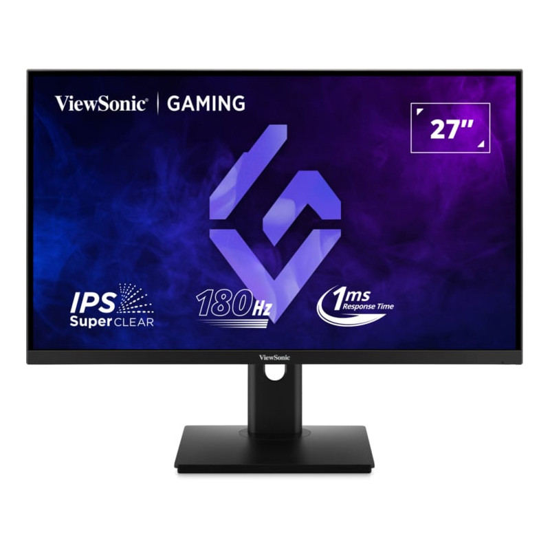 monitor led 27" viewsonic full hd 1920x1080 1ms classe e nero