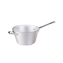 Paiolo alluminio agnelli manico laterale cm 24 [agnelli]