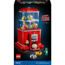 set di costruzioni lego ideas 21358 distributore automatico di minifigure
