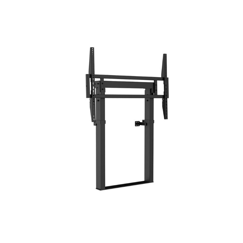 supporto tv link lkbr7269 staffa da muro con scarico a terra per