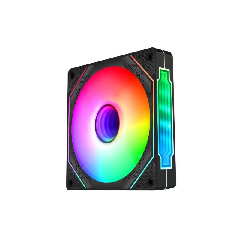 ventola 120x120 nuwo vibe k21 halo rgb 120mm nero