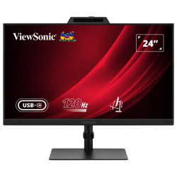 monitor led 24" viewsonic vg2441v full hd 1920x1080p/4ms/classe