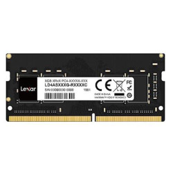 ram sodimm ddr4 1x16gb lexar 3200mhz cl22 1.2v nero [ld4as016g-b3200asst]