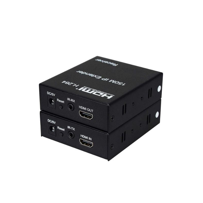 estensore hdmi link lkext167v2 16mbps cat5e/6 fino a 150m nero [lkext167v2]
