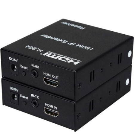 estensore hdmi link lkext167v2 16mbps cat5e/6 fino a 150m nero [lkext167v2]