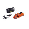 barca radiocomandata carson nano racer jetski rc 2.4ghz rosso/nero