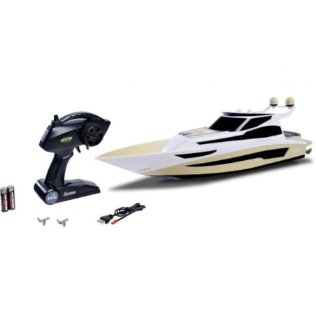 barca radiocomandata carson rc yacht hurikan 2.4ghz multicolore [500108059]