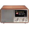 radio digitale albrecht dr 760 avvisi asa dab/fm/bluetooth marrone/argento