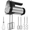sbattitore cecotec powertwist 500 500w argento/nero [4385]