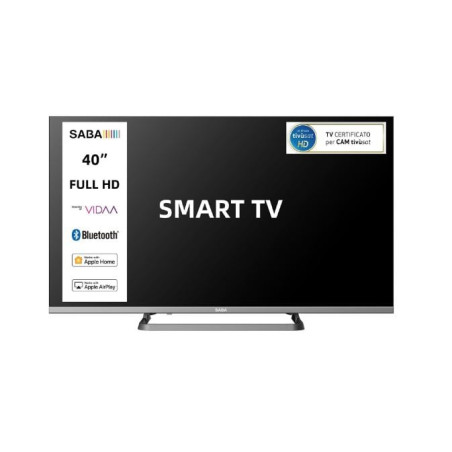 tv led 40'' saba sa40sm10vda full hd 1920x1080p smart tv
