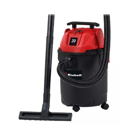 aspirapolvere liquidi/solidi einhell tc-vc 2045 20l 850w nero/rosso