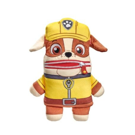 peluche schmidt spiele paw patrol rubble 27.5cm multicolore [42566]