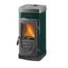 stufa a legna la nordica super junior lean 5kw classe a verde