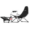sedia da gaming playseat dd f1 edition max 163kg bianco/nero