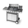 barbecue a gas ompagrill indianapolis 5/b acciaio inossidabile