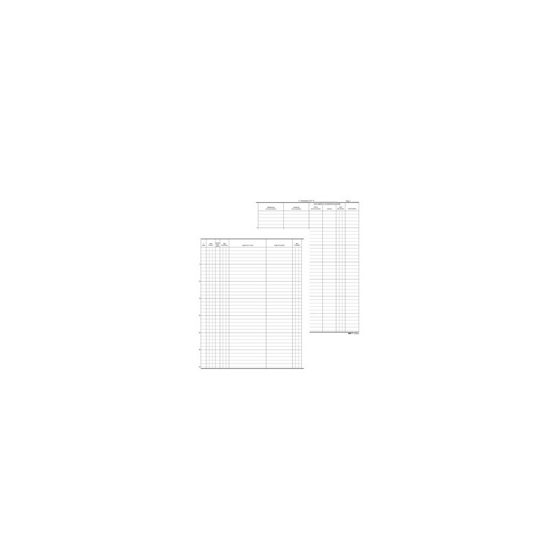 registro persone alloggiate edipro 31x24.5cm 46 pagine e2846 [e2846]