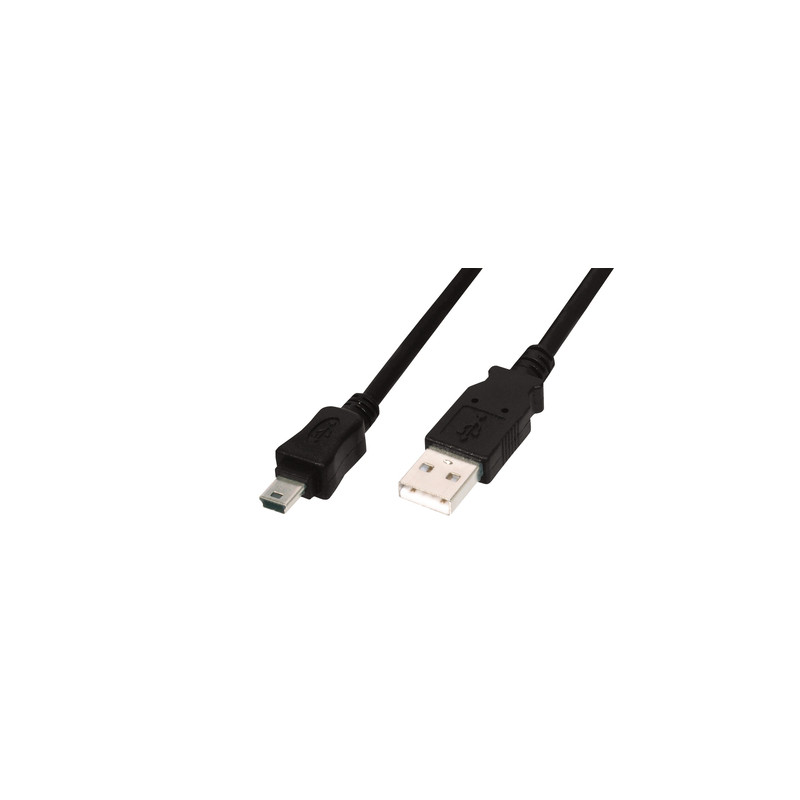 cavo usb digitus usb 2.0 mini b 5 poli 1m [ak300130010s]
