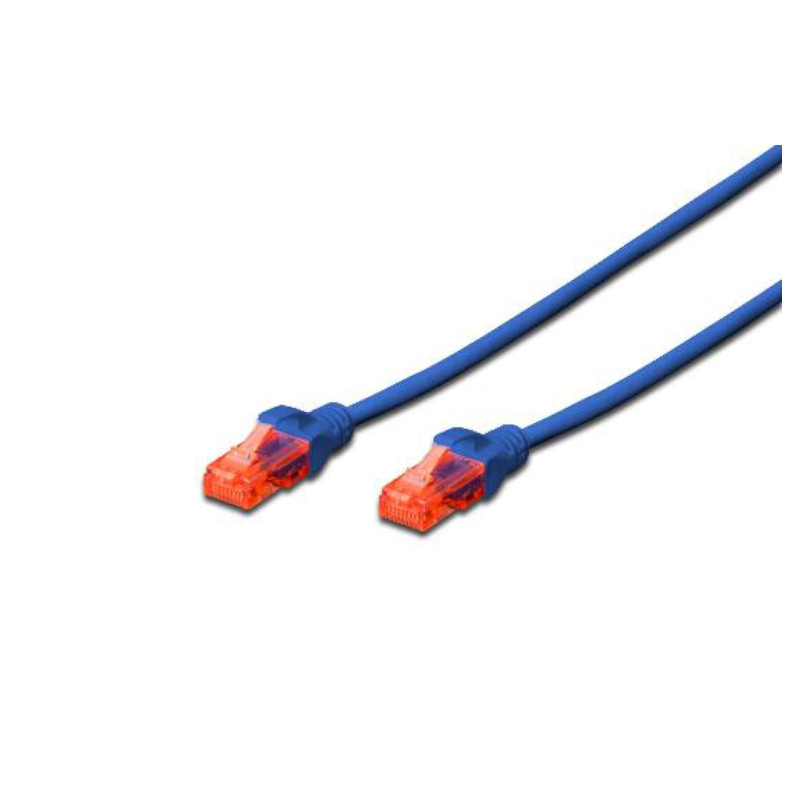 cavo di rete digitus patch rj45 u/utp cat6 2.00m blu [dk-1612-020/b]