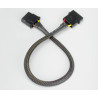 cavo akasa 4-pol molex estensione - 30cm nero