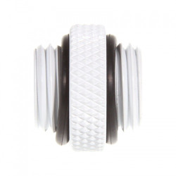 adattatore bitspower 2x 1/4" bianco