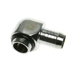 bitspower fitting angolo 1/4 pollice su id 10mm - lucido nero