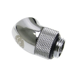 angolo bitspower 1/4 su ig 1/4" orientabile argento