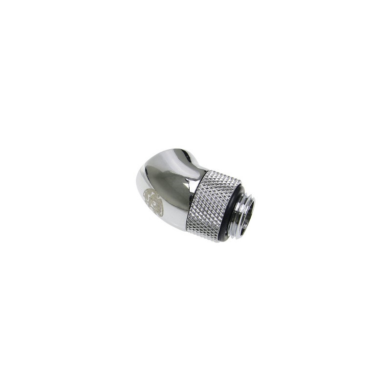 angolo bitspower 1/4 su ig 1/4" orientabile argento
