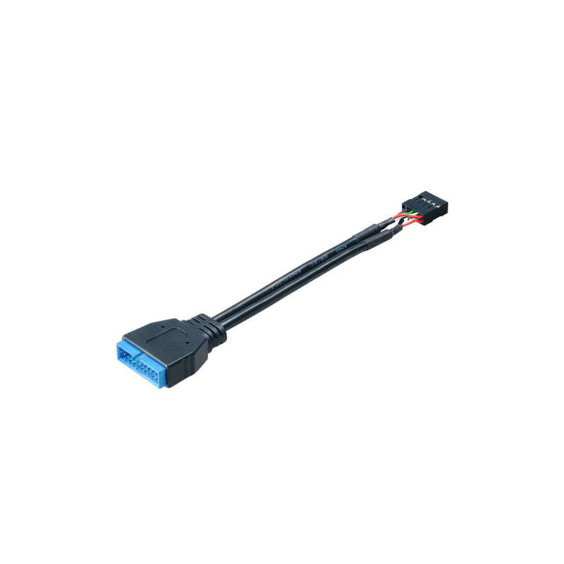 cavo adattatore akasa interno usb 3.0 / usb 2.0 0,15m [ak-cbub19-10bk]