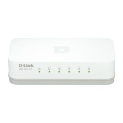 Switch d-link 5 porte fast ethernet easy desktop switch go-sw-5e