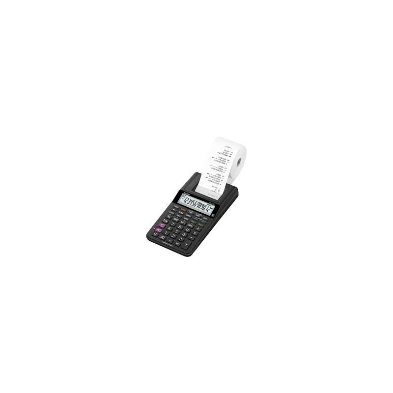 calcolatrice scrivente casio 12 cifre hr-8rce nero [hr-8rce-bk-w-ec]