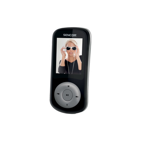 lettore mp3 sencor sfp 5870bs mp3,mp4 palyer 8gb [uosec4sfp5870bs]