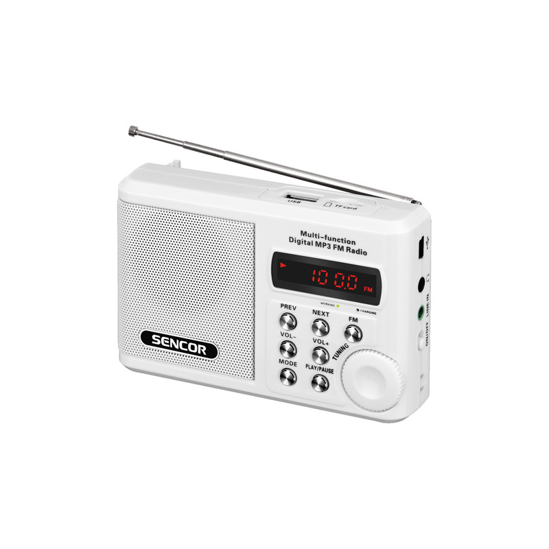 radio sencor srd 215 w usb,mp3,sd [ubsecrsrd215whi]