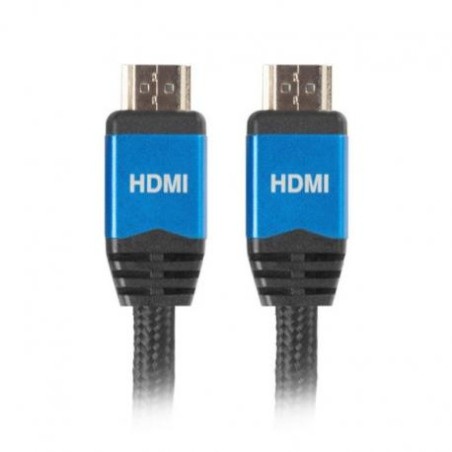 cavo hdmi lanberg premium (hdmi m - hdmi m 1 m colore nero) [ca-hdmi-20cu-0010-bl]