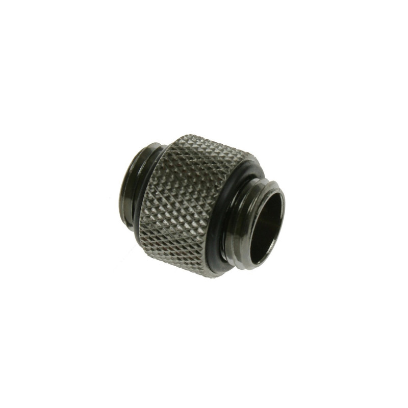 adattatore bitspower 2x g1/4" zoll nero lucido