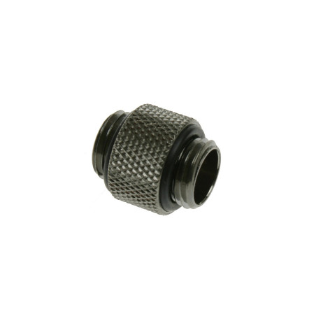 adattatore bitspower 2x g1/4" zoll nero lucido