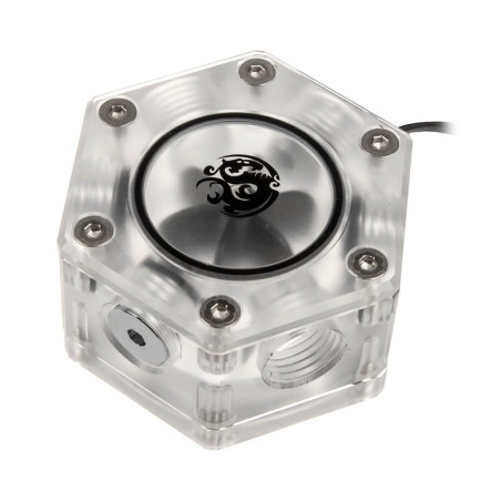 indicatore di flusso esagonale bitspower rgb