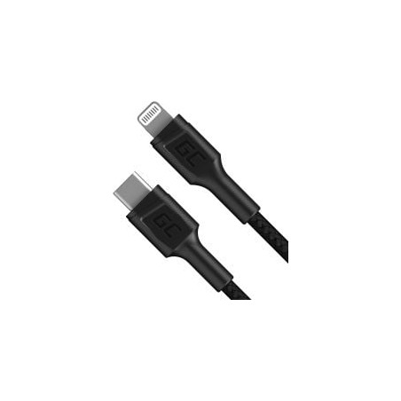 cavo green cell power stream usb-c - lightning 100 cm [kabg07]